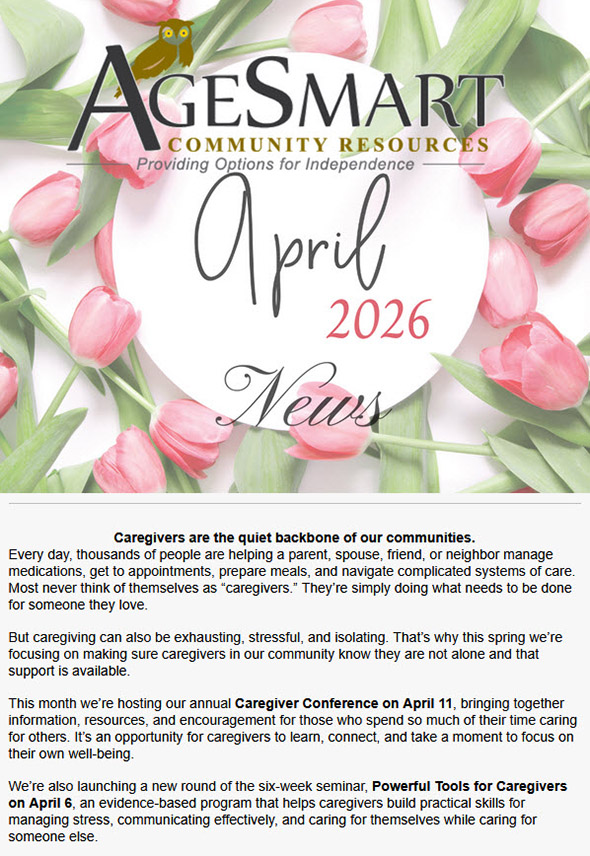 April 2026 Newsletter